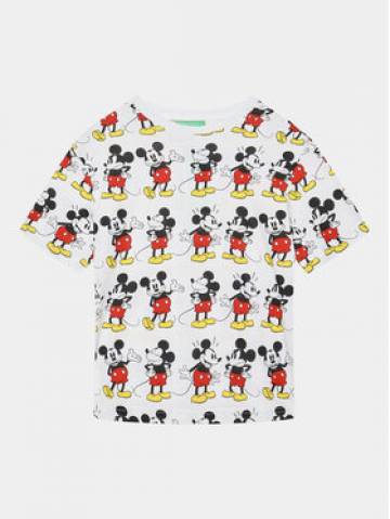 United Colors Of Benetton Футболка 3NNUC10G4 Білий Regular Fit United Colors Of Benetton Футболка 3NNUC10G4 Білий Regular Fit