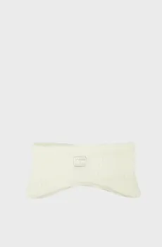 Женская белая повязка TJW COSY KNIT HEADBAND Белый ONESIZE Tommy Jeans AW0AW15467