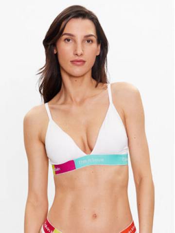 Calvin Klein Underwear Бюстгальтер бралетт 000QF7254E Білий Calvin Klein Underwear Бюстгальтер бралетт 000QF7254E Білий