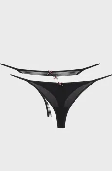 Женские трусики (3 шт) TANGA THONG Разноцветный S Tommy Hilfiger UW0UW06666