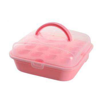 Контейнер для яиц на 32 шт Violet House 0049 Soft Pink, 12*26*26 см (0049 SOFT PINK для яєць 32 шт.) Контейнер для яиц на 32 шт Violet House 0049 Soft Pink, 12*26*26 см (0049 SOFT PINK для яєць 32 шт.)