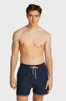 Мужские темно-синие плавательные шорты MEDIUM DRAWSTRING Синий S Tommy Hilfiger UM0UM03497