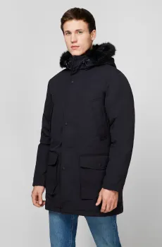 Мужская черная пуховая парка Черный S Levi’s® 27522;0000