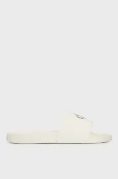 Женские белые слайдеры SLIDE MONOGRAM WN Белый 37 Calvin Klein YW0YW01835
