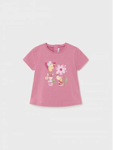 Mayoral Футболка 1014 Рожевий Regular Fit Mayoral Футболка 1014 Рожевий Regular Fit