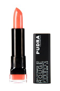 Помада для губ Pudra Cosmetics Rouge Lightweight Formula Lipstick SPF10 с провитамином B5, 03 Biege Rose, 4.5 мл
