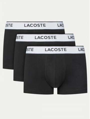 Lacoste Набір з 3 пар боксерів 5H2392 Чорний Lacoste Набір з 3 пар боксерів 5H2392 Чорний