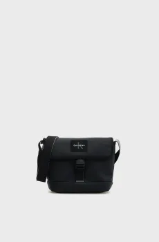 Мужская черная сумка TEXTURE MIX FLAP Черный ONESIZE Calvin Klein LV04D3443G