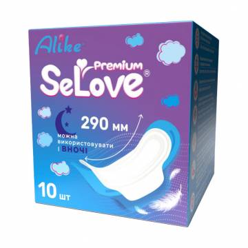 Гигиенические ночные прокладки SeLove Premium 290 мм, 10 шт Гигиенические ночные прокладки SeLove Premium 290 мм, 10 шт