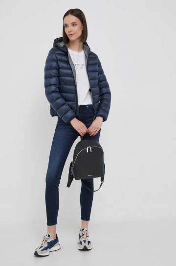 Хлопковая футболка Tommy Hilfiger женский цвет белый Хлопковая футболка Tommy Hilfiger женский цвет белый