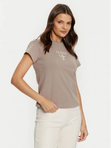Guess Футболка V4YI21 KCDH1 Сірий Slim Fit Guess Футболка V4YI21 KCDH1 Сірий Slim Fit