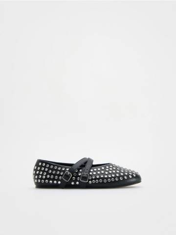 Reserved - LADIES` BALLERINAS - чорний - 113CY-99X Reserved - LADIES` BALLERINAS - чорний - 113CY-99X