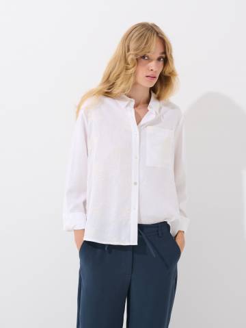 Mohito - Сорочка з додаванням віскози - білий - 38