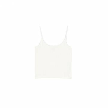 Cropp - Топ на бретельках - білий Cropp - Топ на бретельках - білий