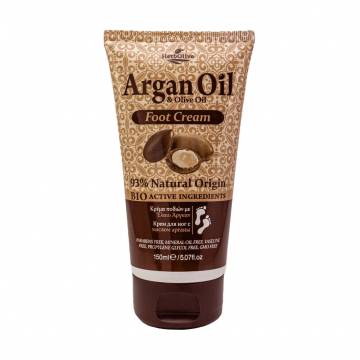 Крем для ног Madis HerbOlive Foot Cream с аргановым маслом, 150 мл Крем для ног Madis HerbOlive Foot Cream с аргановым маслом, 150 мл