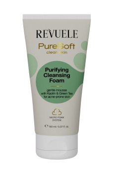 Очищающая пенка для умывания Revuele Pure Soft Purifying Cleansing Foam, 150 мл