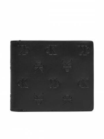Calvin Klein Jeans Велике Чоловіче Портмоне Aop Emboss Bifold K50K512052 Чорний Calvin Klein Jeans Велике Чоловіче Портмоне Aop Emboss Bifold K50K512052 Чорний