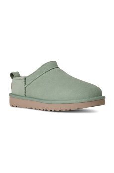 Замшевые тапочки UGG W Classic Micro