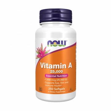Витамин А NOW foods Vitamin A 25000 МЕ, 250 гелевых капсул Витамин А NOW foods Vitamin A 25000 МЕ, 250 гелевых капсул