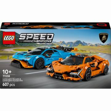 Конструктор LEGO Speed Champions Lamborghini Revuelto та Huracan STO (77238) Конструктор LEGO Speed Champions Lamborghini Revuelto та Huracan STO (77238)