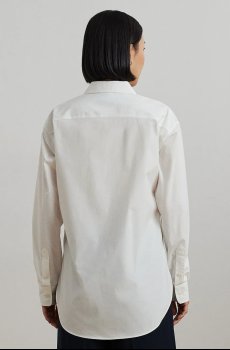 Хлопковая рубашка Lauren Ralph Lauren