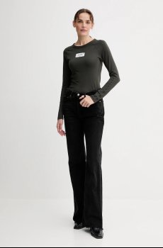 Хлопковый лонгслив G-Star Embro patch slim