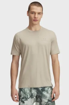 Мужская бежевая футболка Vanish Energy SS Бежевый XL Under Armour 1383973-299