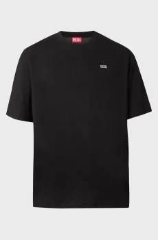 Мужская черная футболка T-BOGGY-V3 Черный XXL Diesel A22482 0PLAT