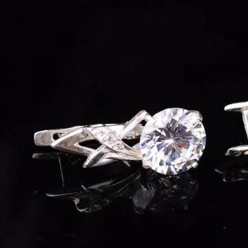 Серьги (фианит) 12981 Серьги (фианит) 12981