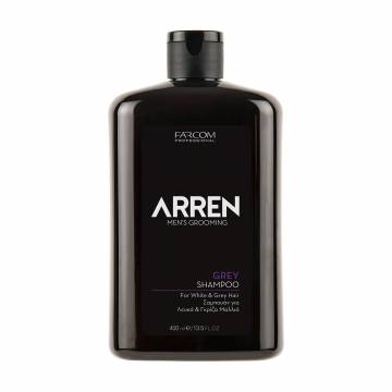 Мужской шампунь Arren Men’s Grooming Grey Shampoo для светлых и седых волос, 400 мл Мужской шампунь Arren Men’s Grooming Grey Shampoo для светлых и седых волос, 400 мл