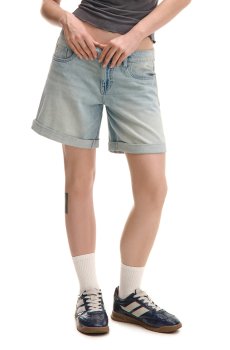 Cropp - Джинсові бермуди - синій