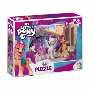 Пазлы DoDo My Little Pony Прогулка по городу, 60 элементов, от 4 лет (200377) Пазлы DoDo My Little Pony Прогулка по городу, 60 элементов, от 4 лет (200377)