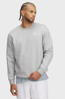 Мужской серый свитшот UA Icon Fleece Crew-GRY Серый M Under Armour 1374250-011