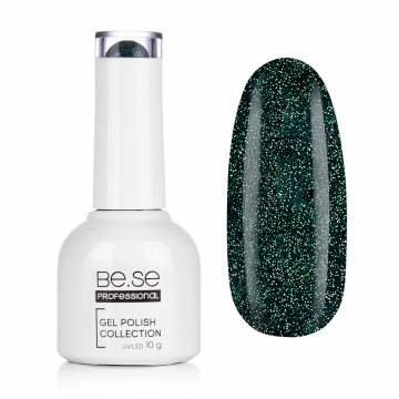 Гель-лак для ногтей Be.Se Professional Gel Polish Collection Shimmer 28 Микроблеск, зеленый, 10 г Гель-лак для ногтей Be.Se Professional Gel Polish Collection Shimmer 28 Микроблеск, зеленый, 10 г