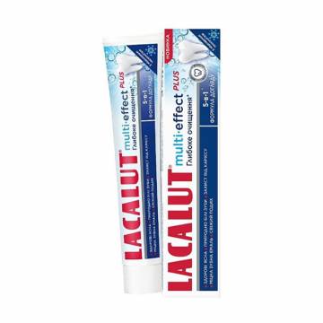 Зубная паста Lacalut Multi-Effect Plus Глубокое очищение, 75 мл Зубная паста Lacalut Multi-Effect Plus Глубокое очищение, 75 мл