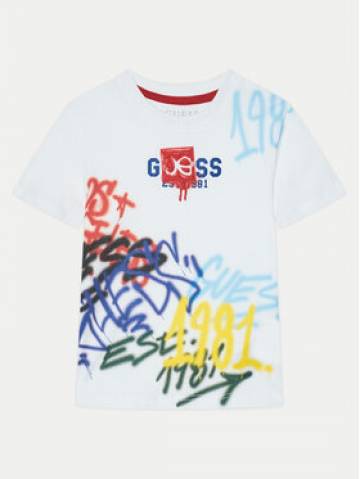 Guess Футболка N5RI11 K8HM4 Кольоровий Classic Fit Guess Футболка N5RI11 K8HM4 Кольоровий Classic Fit