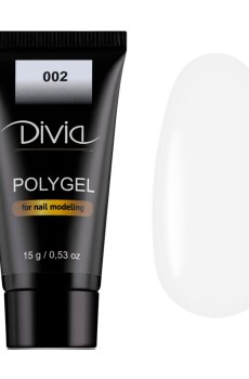 Полигель для наращивания ногтей Divia Polygel 002, 30 г