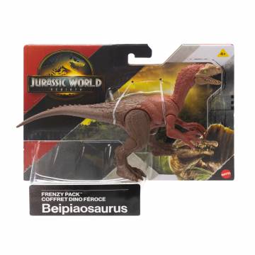 Фигурка динозавра Jurassic World Стая хищников, Beipiaosaurus, коричневый, от 4 лет (JGB72) Фигурка динозавра Jurassic World Стая хищников, Beipiaosaurus, коричневый, от 4 лет (JGB72)