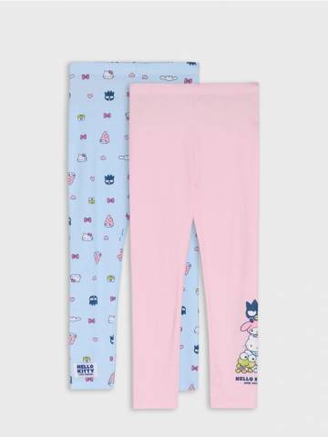 Легінси, 2 пари Hello Kitty - light blue Легінси, 2 пари Hello Kitty - light blue