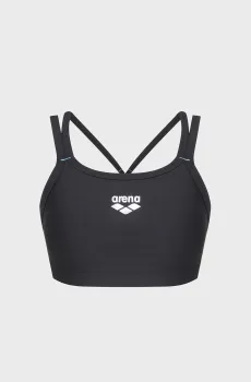 Женский черный топ BRA TOP SOLID Черный XS Arena 005186-500