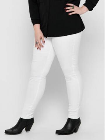 ONLY Carmakoma Джинси 15197368 Білий Skinny Fit ONLY Carmakoma Джинси 15197368 Білий Skinny Fit