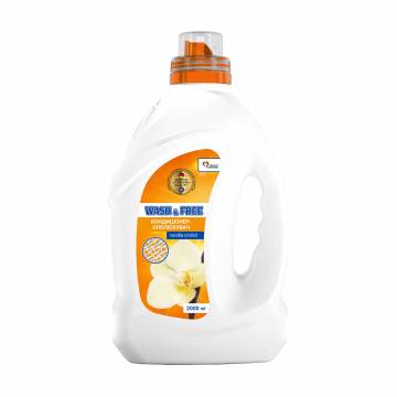 Концентрированный смягчитель для тканей Wash & Free Ванильная орхидея, 2 л Концентрированный смягчитель для тканей Wash & Free Ванильная орхидея, 2 л