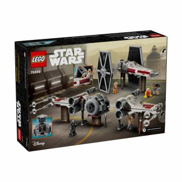 Конструктор LEGO Star Wars Сборный пакет Истребитель TIE и Корабль X-Wing, 1063 деталей, с 9 лет (75393) Конструктор LEGO Star Wars Сборный пакет Истребитель TIE и Корабль X-Wing, 1063 деталей, с 9 лет (75393)
