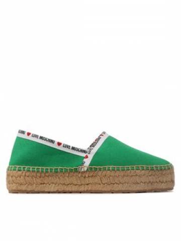 LOVE MOSCHINO Еспадрильї JA10323G1GJH0850 Зелений LOVE MOSCHINO Еспадрильї JA10323G1GJH0850 Зелений