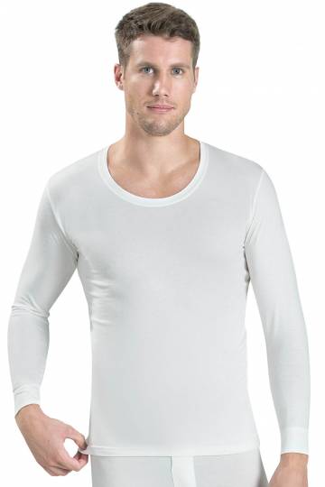 Мужской однотонный термолонгслив (JBR160) Мужской однотонный термолонгслив (JBR160)