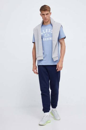 Хлопковая футболка Ellesse с принтом Хлопковая футболка Ellesse с принтом