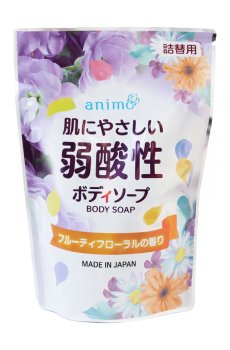 Жидкое мыло для тела Rocket Soap Weak Acid Body Soap с фруктово-цветочным ароматом, 340 мл (дойпак)