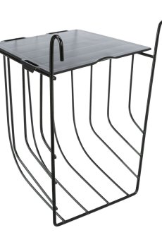 Ясли для сена Trixie висячие с крышкой, металлические, черные, 13*18*12 см (60890)