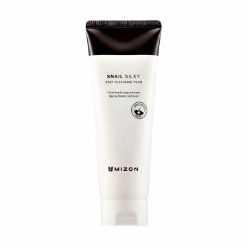 Глубокоочищающая пенка для умывания Mizon Snail Silky Deep Cleansing Foam, 150 мл Глубокоочищающая пенка для умывания Mizon Snail Silky Deep Cleansing Foam, 150 мл