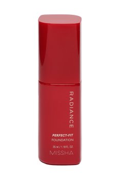 Уценка! Тональная основа для лица Missha Radiance Perfect-Fit Foundation, SPF 30 PA++, 21N, 35 мл